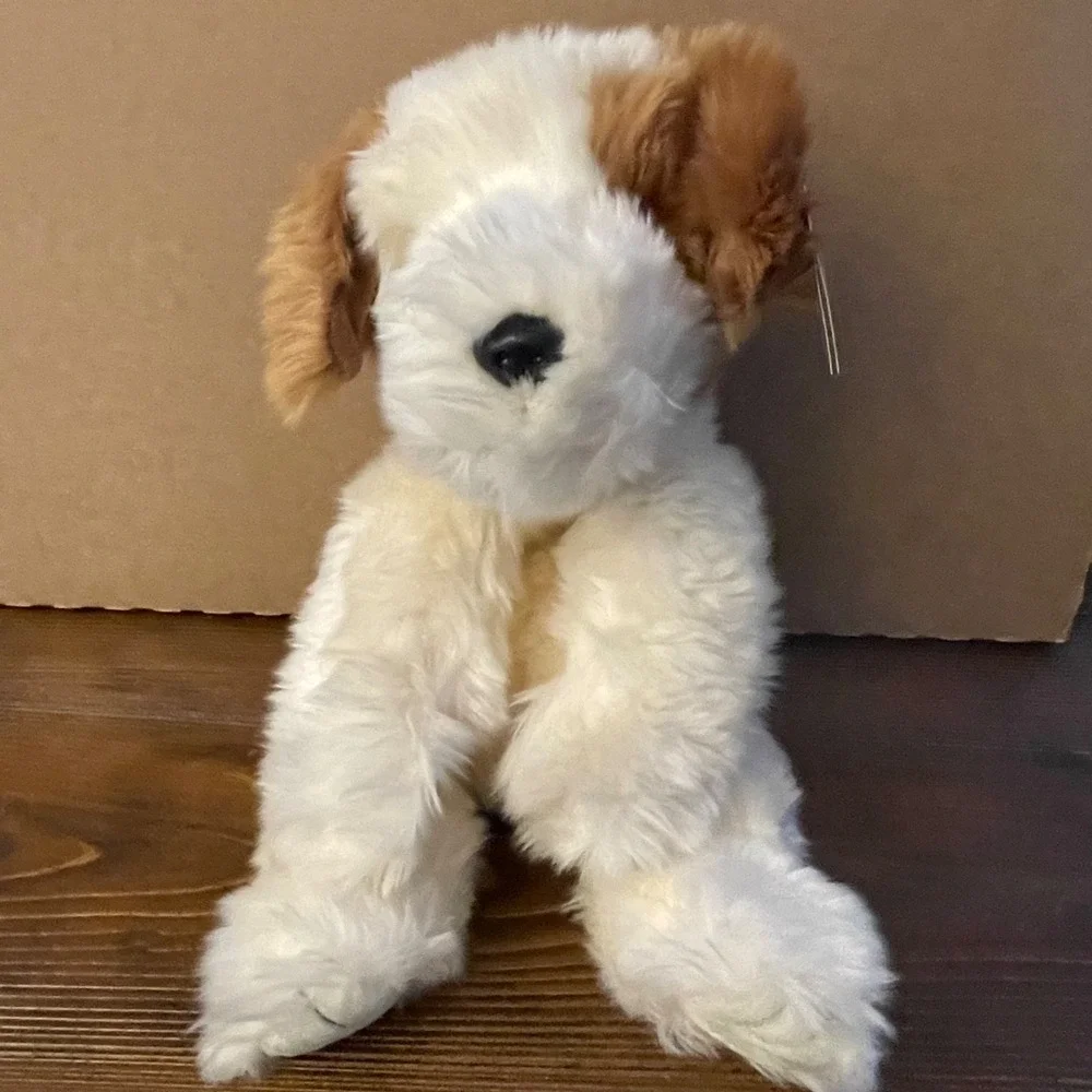 Ty Classics Patches the Dog - Rare 1995 Vintage Made in Korea Puppy Plush MWMT